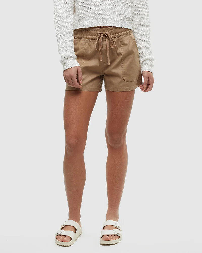tentree W Hemp Instow Short KHAKI