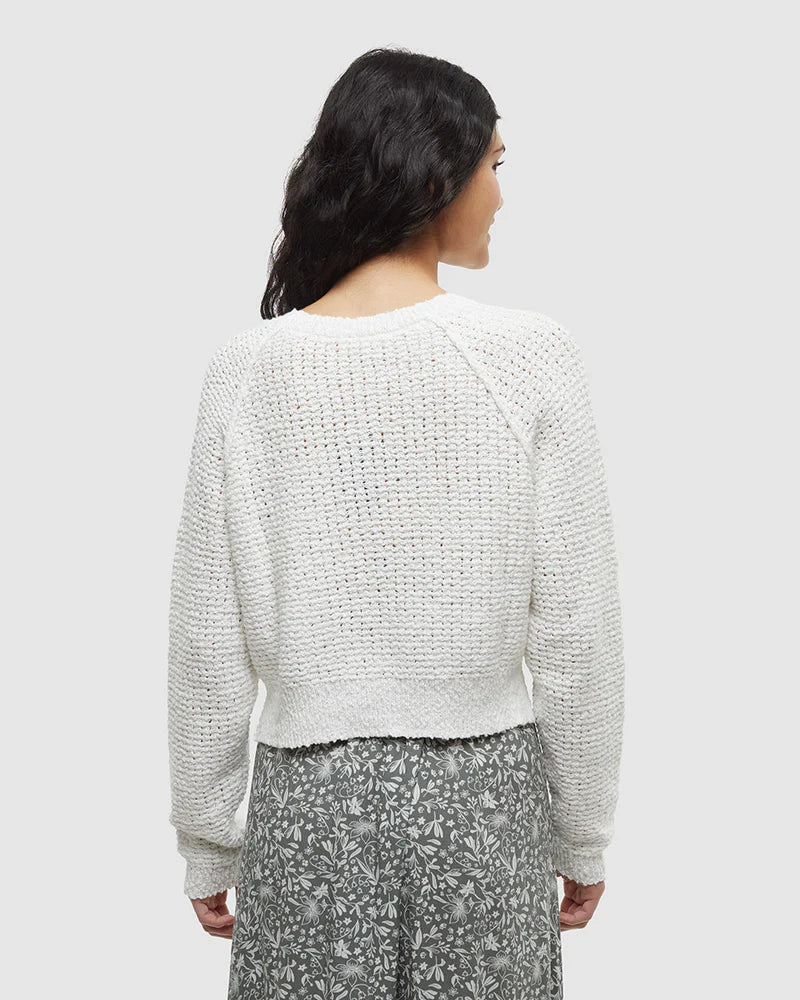 tentree W Hart Sweater VINTAGE WHITE