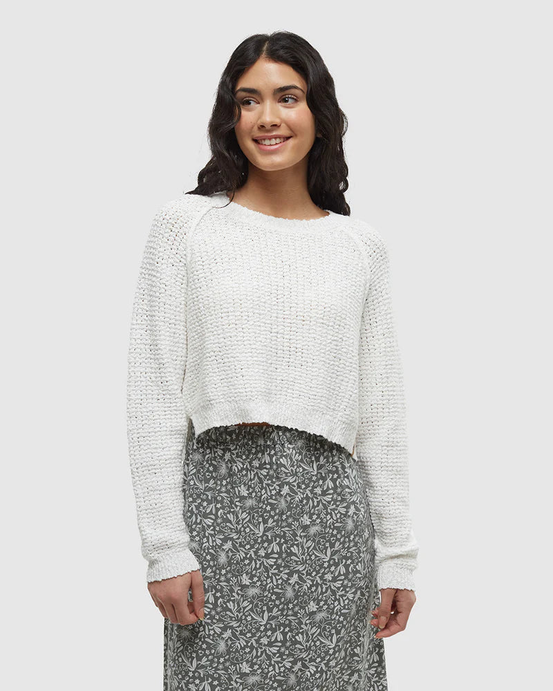 tentree W Hart Sweater VINTAGE WHITE