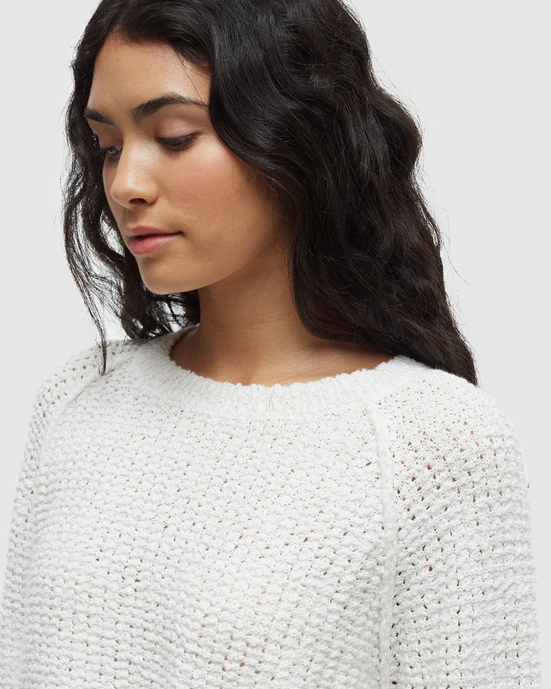 tentree W Hart Sweater VINTAGE WHITE