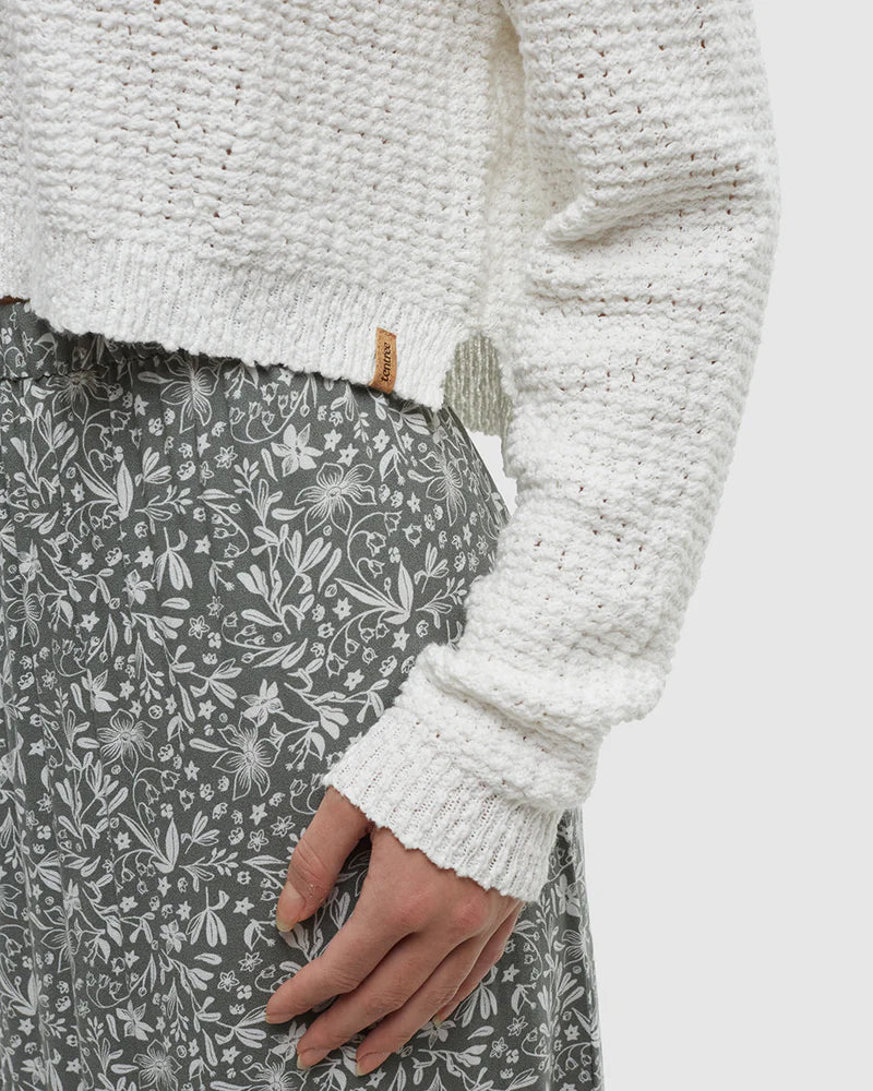 tentree W Hart Sweater VINTAGE WHITE