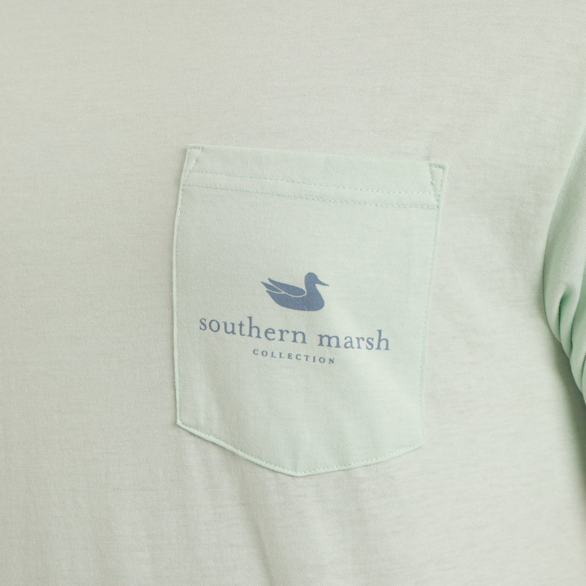 Southern Marsh M SS Seawash Crosswaters Tee SEAFOAM