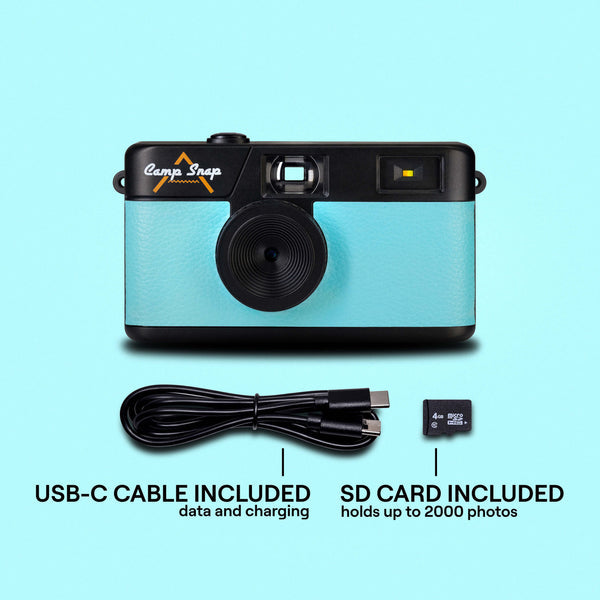 Camp Snap Camera SEAGLASS BLUE