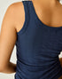 Carve Designs W Ever Tank NAVY RIB