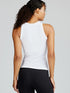 Tasc W MicroLuxe Rib Tank WHITE