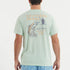 Southern Marsh M SS Retro Redfish Tee SEAFOAM