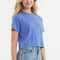 Southern Marsh W SS Authentic Crop Tee BLUEBONNET