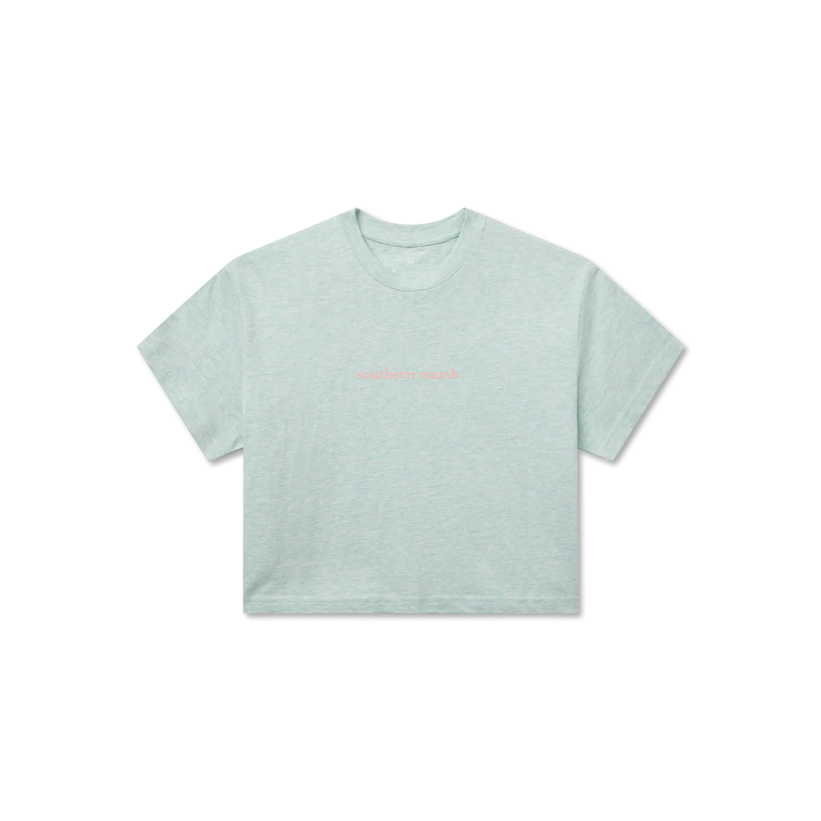 Southern Marsh W SS Comfort Crop Authentic Tee WASHED HONEYDEW