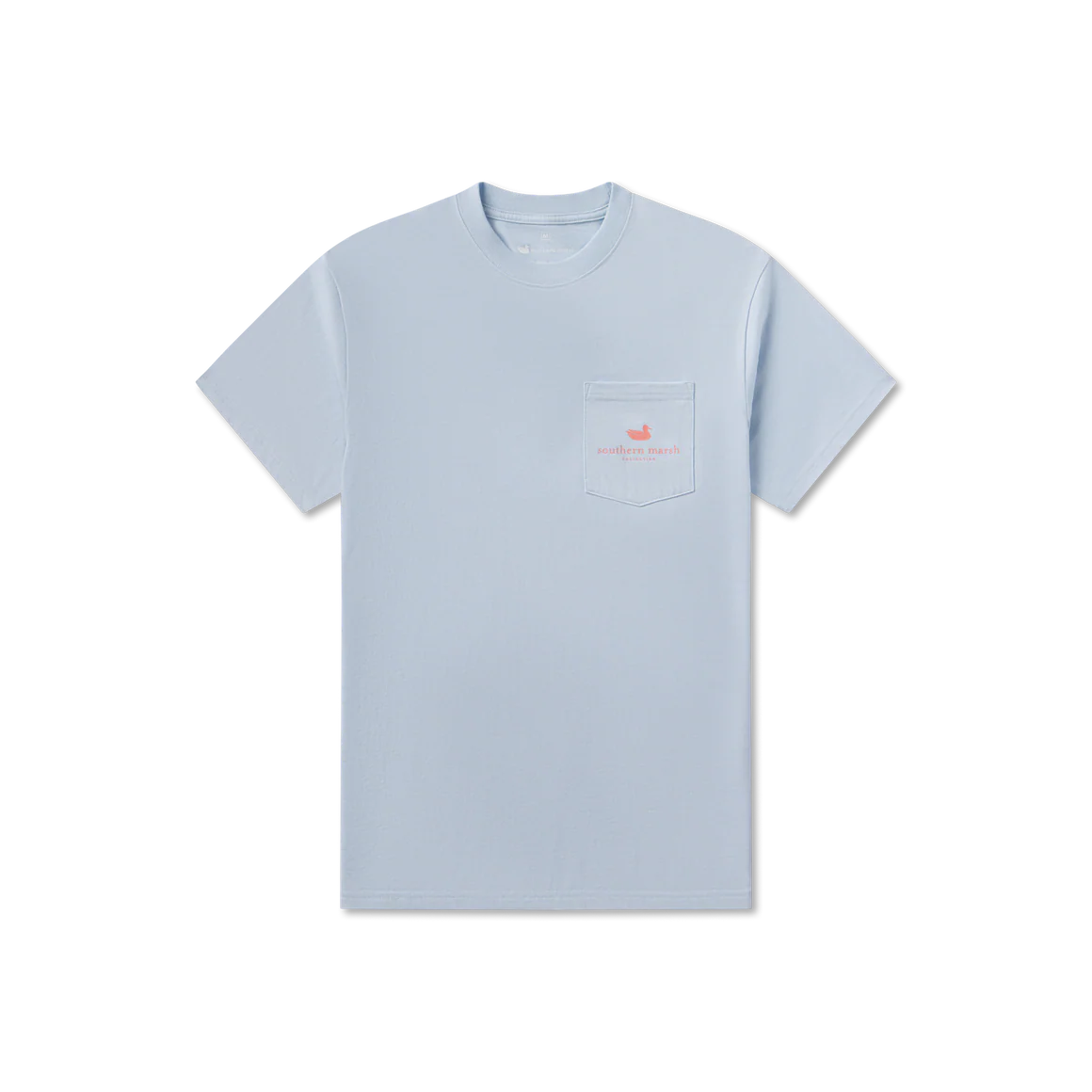 Southern Marsh M SS Seawash Tee Palmetto MIST BLUE