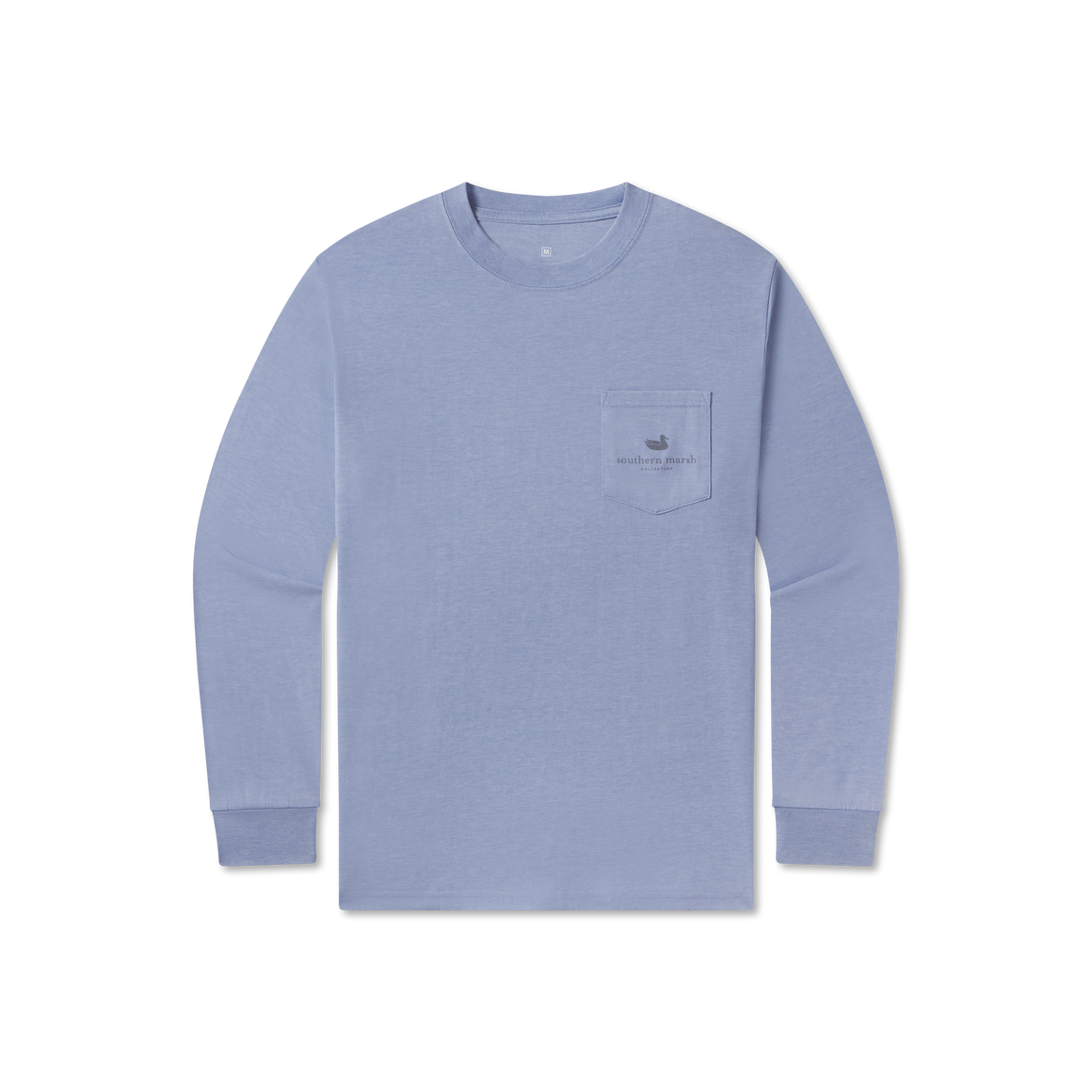 Southern Marsh M LS Seawash Lab Trios Tee WASHED BLUE