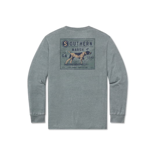 Southern Marsh M LS Seawash Pointer Pack Tee BURNT SAGE