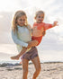 Free Fly Toddler Colorblock Shade Hoodie TROPIC SEA / LIME