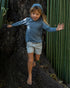 Free Fly Toddler Shade Hoodie PACIFIC BLUE