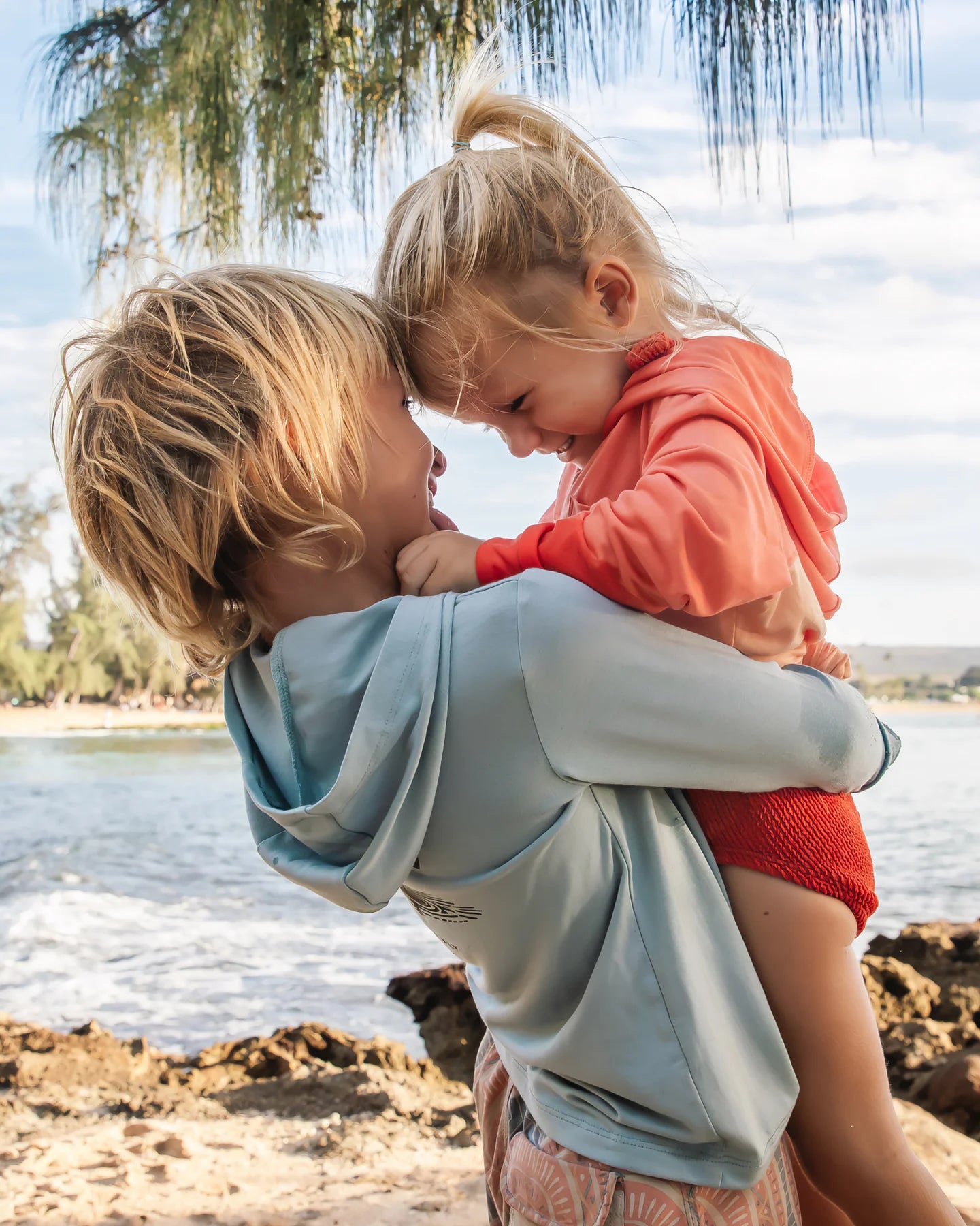 Free Fly Toddler Bamboo Shade Dive Bomb Graphic Hoodie OCEAN MIST