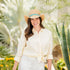 Wallaroo Hats Tahiti Cowboy Hat TURQUOISE
