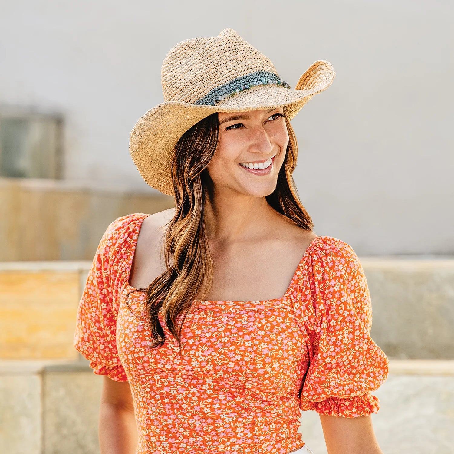 Wallaroo Hats Tahiti Cowboy SAGE