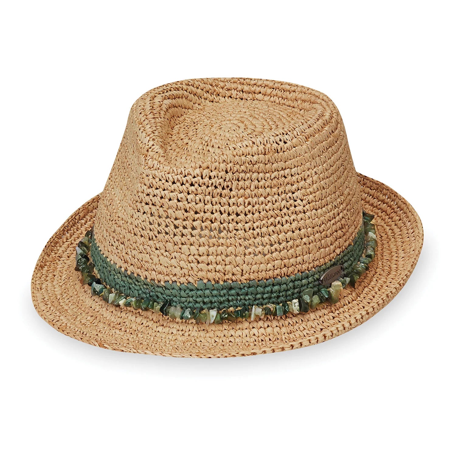 Wallaroo Hats Tahiti Fedora SAGE