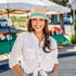 Wallaroo Hats Tahiti Fedora TURQUOISE