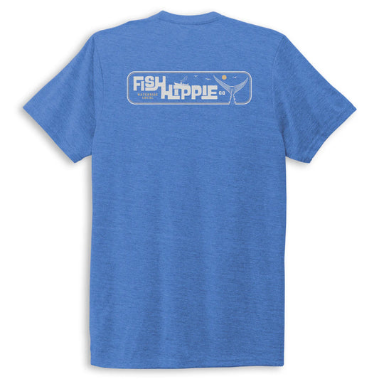 Fish Hippie M SS Tails Up Tee RANGER BLUE