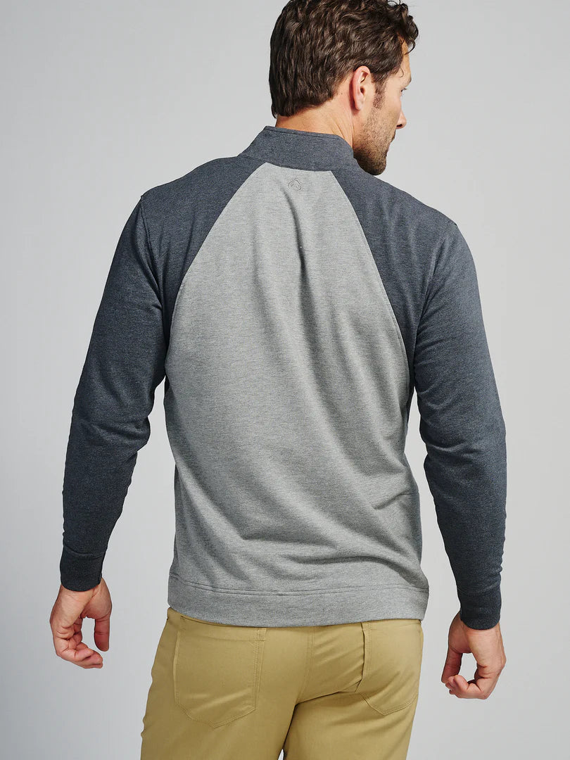 Tasc M Venture Fleece 1/2 Zip IRON HEATHER / GRAY