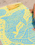 Sand Cloud Tiger Shark Beach Towel Discovery Shark Week AQUA - LG