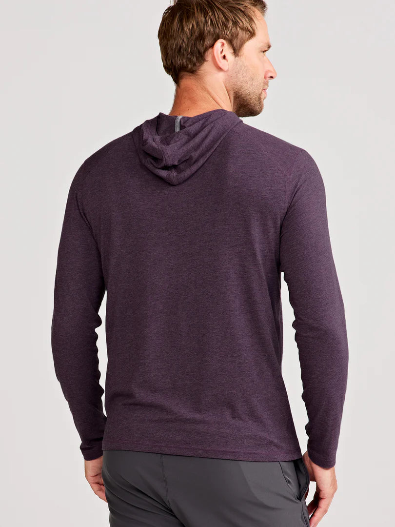 Tasc M Carrollton Hoodie PURPLE HEATHER