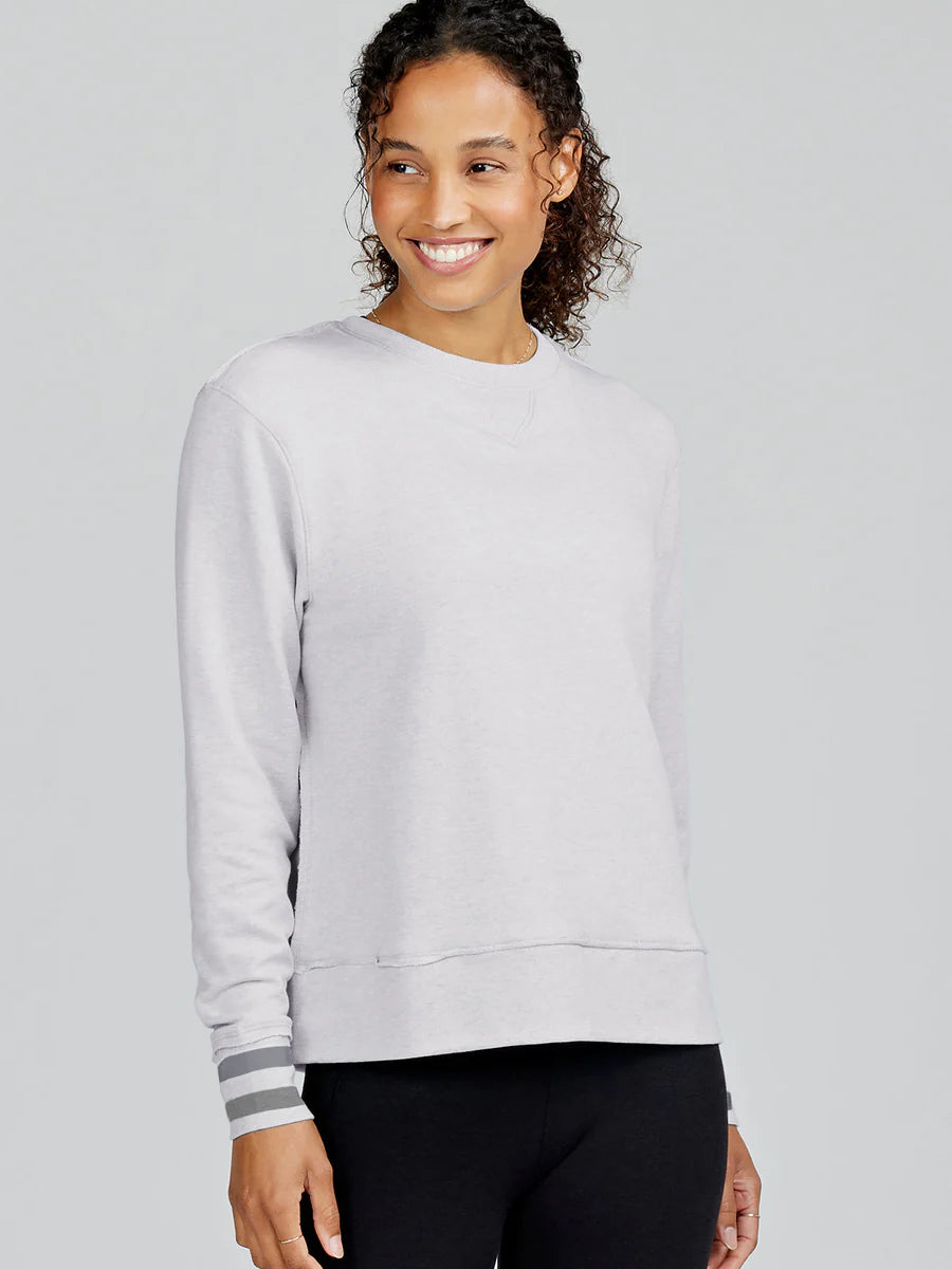 Tasc W Clubhouse Sweatshirt HEATHER GRAY