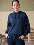 Tasc W Studio Fleece Hoodie CLASSIC NAVY