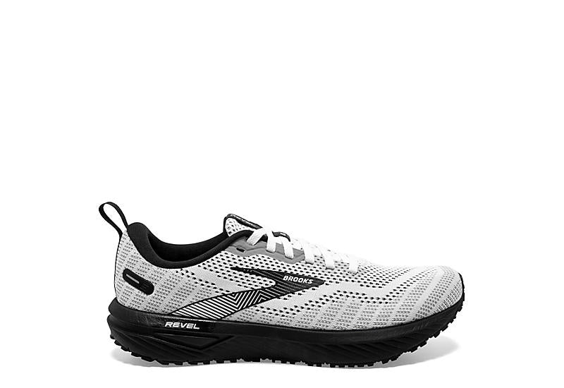 Brooks W Revel 6 WHITE / BLACK