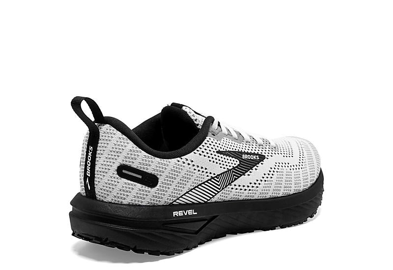 Brooks W Revel 6 WHITE / BLACK