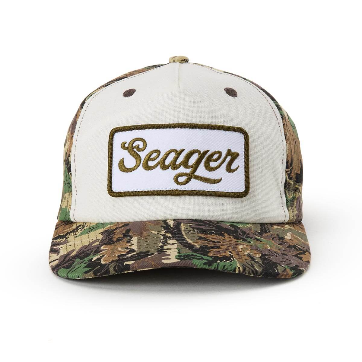 Seager Uncle Bill Snapback CAMO/CREAM