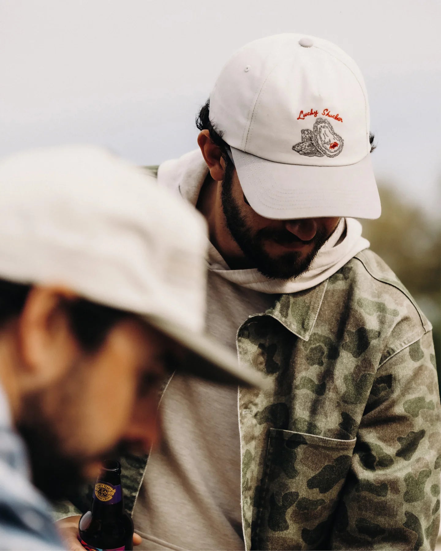 Free Fly Lucky Shucker Dad Hat BIRCH / ASPEN