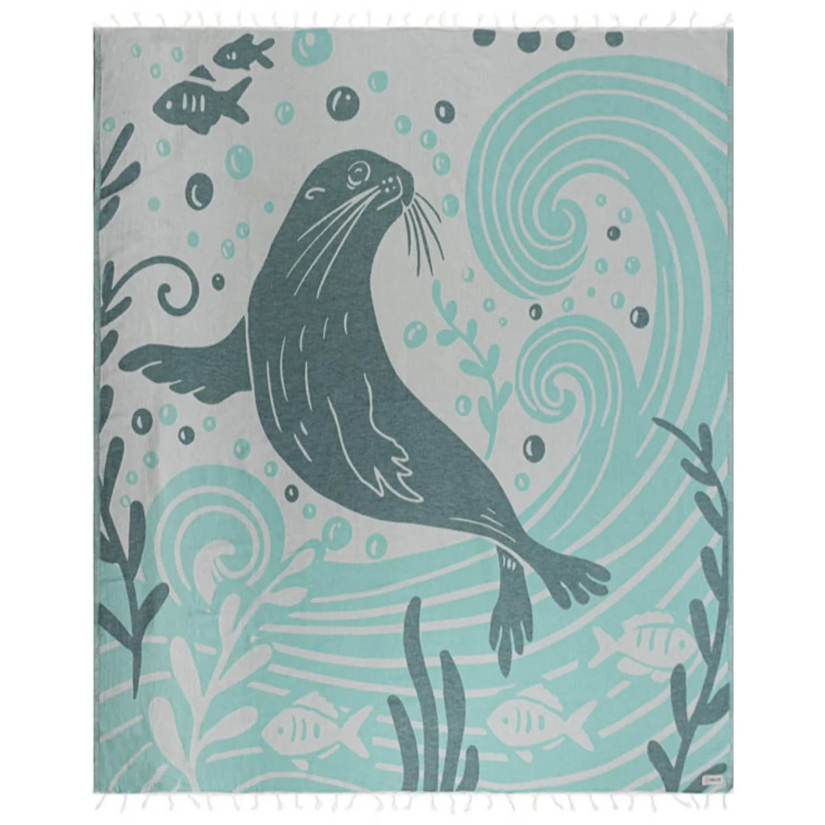 Sand Cloud Clawdia Beach Towel NATURAL - XL