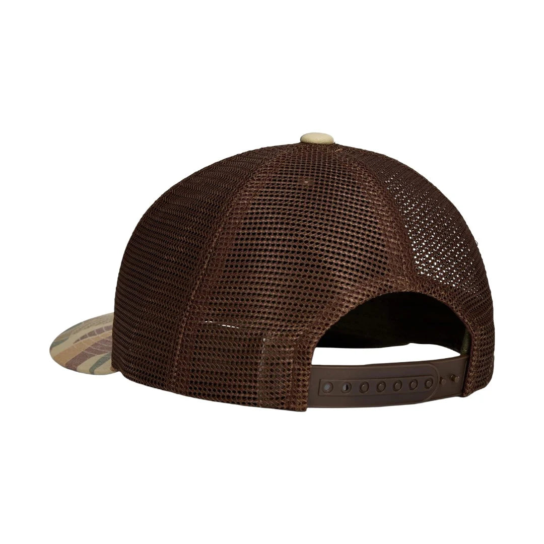Free Fly Youth Brand Flag Camo Trucker Hat CAMO