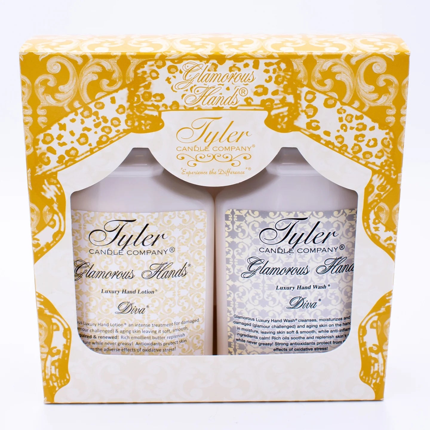 Tyler Candle Co Glamorous Hands Gift Set HIGH MAINENANCE