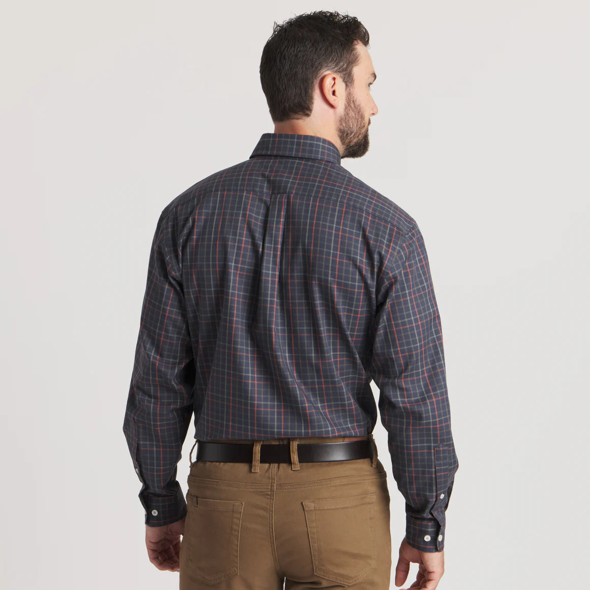 Southern Marsh M LS Chateau Shirt NAVY/DARK OLIVE