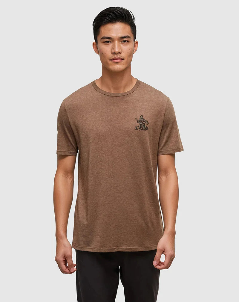 T-shirt à manches courtes tentree M Have You Seen Him, couleur CLOVE HEATHER
