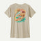 Patagonia W SS Cap Cool Daily PALM ISLAND PUMICE