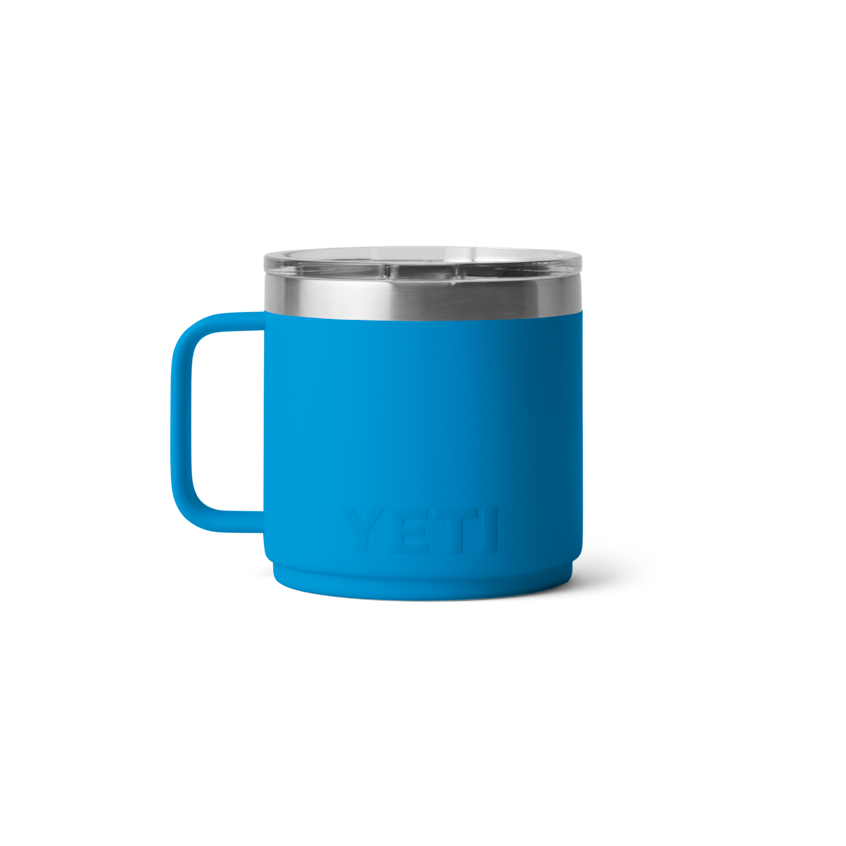 Yeti Rambler 14 oz Mug BIG WAVE BLUE