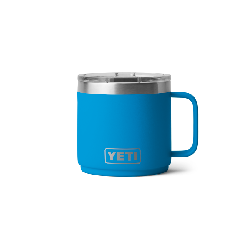 Yeti Rambler 14 oz Mug BIG WAVE BLUE