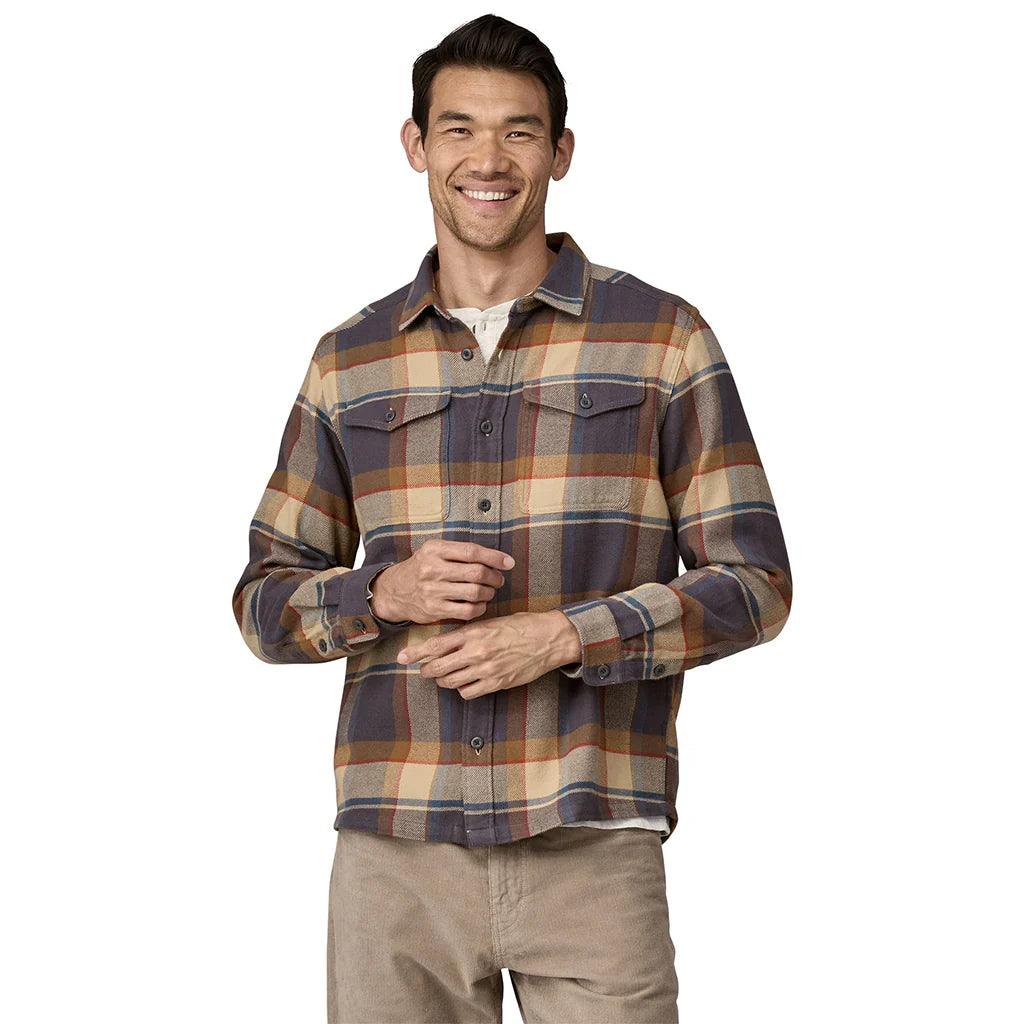 Patagonia M MW Fjord Flannel SUNRISE RIDGE: FORGE