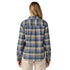 Patagonia W Fjord Flannel RIVER PLAID BARNACLE BLUE