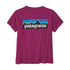 Patagonia W SS P-6 Logo Responsibilitee STAR PINK