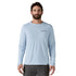 Patagonia M LS Cap Cool Daily Fitz Roy Trout FLECK BLUE