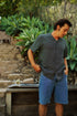Katin M SS Teller Shirt BLACK WASH STRIPE