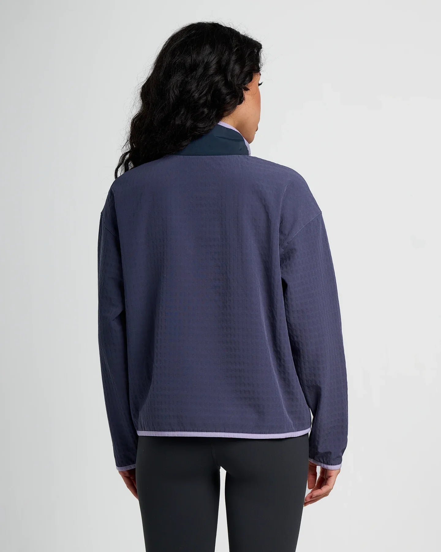 Free Fly W Gridback Fleece Snap Pullover DUSK