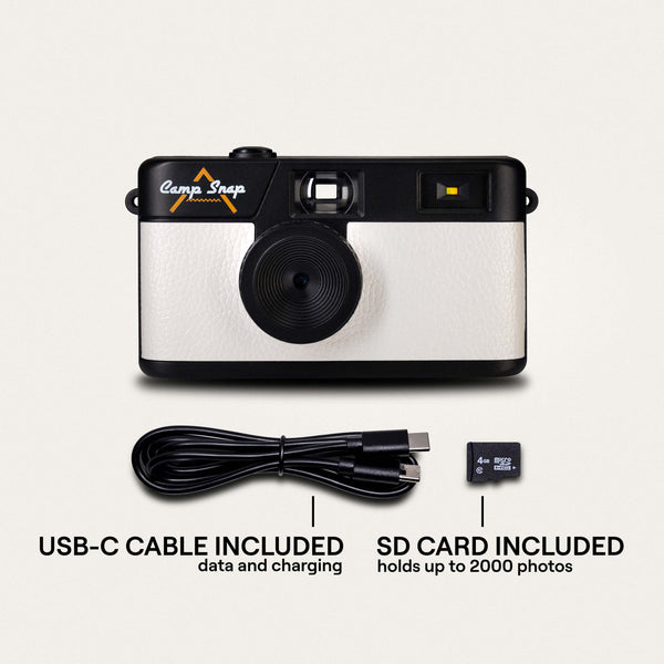 Camp Snap Camera ARCTIC WHITE