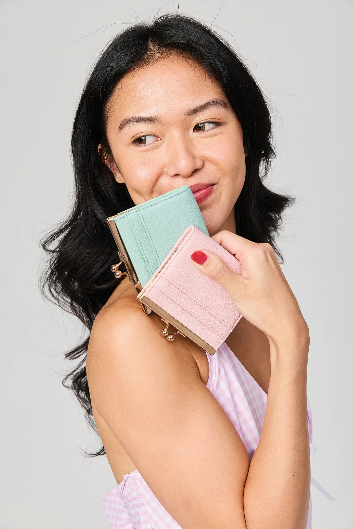 Jen & Co Savannah Vegan Wallet MAUVE