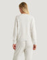 Free Fly W Bamboo LW Fleece Crew OFF WHITE HEATHER
