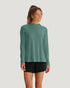Free Fly W Bamboo Lightweight Hoodie II SEA PINE